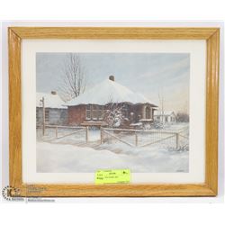 FRAMED JOE HAIRE ART.