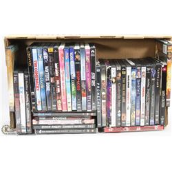 FLAT OF ASSORTED DVD'S