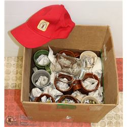 LOT OF ALEXANDER KEITH STEINS & BEER COLLECTIBLES.