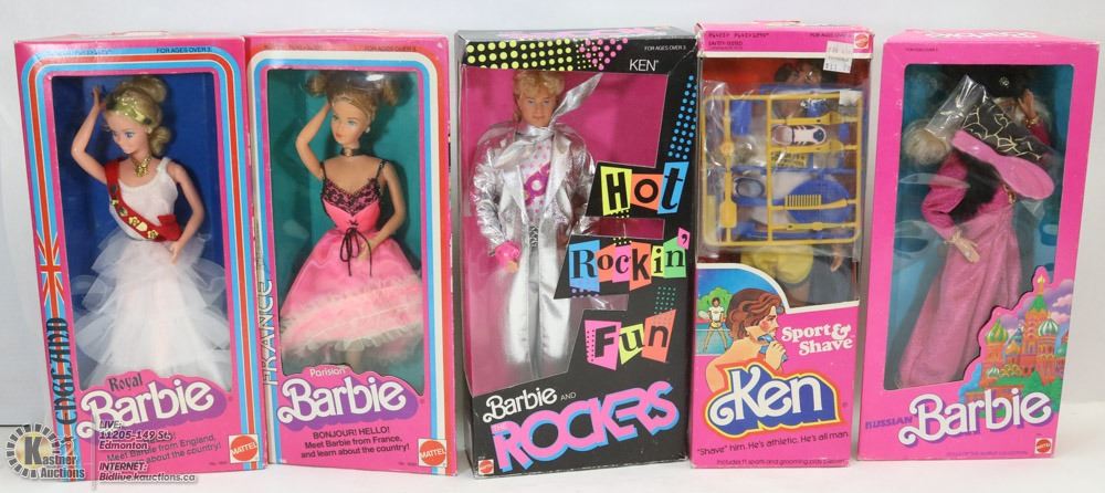 barbie dolls in original boxes