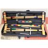 Image 1 : NEW CROQUET SET IN CARRYING BAG