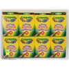 Image 1 : 8 BOXES OF CRAYOLA GLITTER CRAYONS