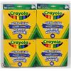 Image 1 : 4 BOXES OF CRAYOLA ULTRA CLEAN WASHABLE MARKERS