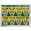 Image 1 : 8 BOXES OF CRAYOLA WASHABLE CRAYONS