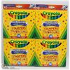 Image 1 : 4 BOXES OF CRAYOLA WASHABLE STAMPERS