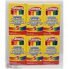 Image 1 : 6 BOXES OF PLAYSKOOL WASHABLE MARKERS