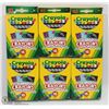 Image 1 : 6 BOXES OF CRAYOLA CONSTRUCTION PAPER CRAYONS