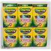 Image 1 : 6 BOXES OF CRAYOLA CONSTRUCTION PAPER CRAYONS