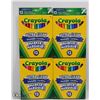 Image 1 : 4 BOXES OF CRAYOLA WASHABLE MARKERS