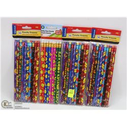 BUNDLE OF 4 PACKS OF PENCILS
