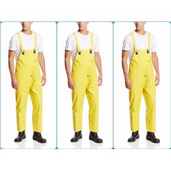 LOT OF 3 ONGUARD BIB OVERALL W/ FLY FRONT(MEDIUM)