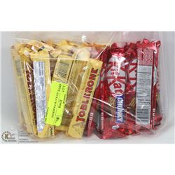 BAG OF KIT KAT & TOLBERONE