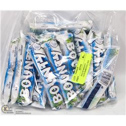 LARGE BAG OF BOUNTY CHOCOLATE BARS FULL SIZE