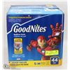 Image 1 : 44 COUNT GOODNIGHTS BEDTIME PANTS SIZE S-M