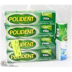 BAG OF ASSORTED POLIDENT