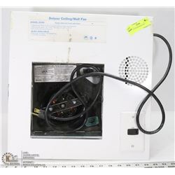 DELUXE CEILING/WALL FAN