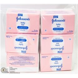 7 PACKAGES OF JOHNSONS BABY BARS