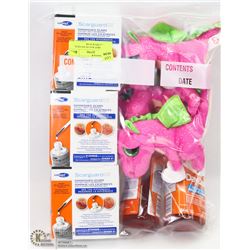 EXTRA LARGE BAG OF DAYQUIL,  TEDDY BEARS & SCAR