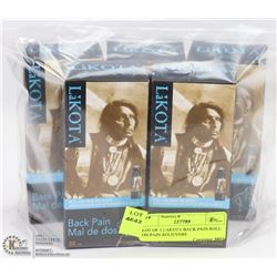 LOT OF 5 LAKOTA BACK PAIN ROLL ON PAIN RELIEVERS
