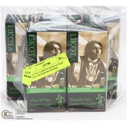 LOT OF 5 LAKOTA MUSCLE PAIN ROLL ON PAIN RELIEVERS
