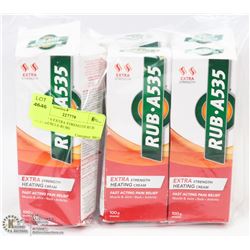 BAG OF 6 EXTRA STRENGTH RUB A535 MUSCLE RUBS
