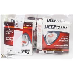 EXTRA LARGE BAG OF DEEP RELIEF MUSCLE PATCHES