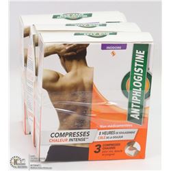 LOT OF  RUB A535 COMPRESSES