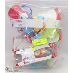 EXTRA LARGE BAG OF ASSORTED SIPPY CUPS