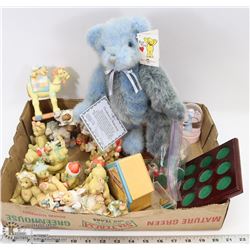 LARGE LOT OF TREASURED BEARS AND 1995