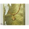 Image 2 : GOLD PLATED STERLING SILVER PENDANT WITH FASHION