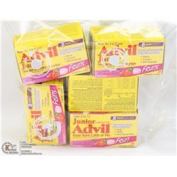 LOT OF 5 JUNIOR ADVIL TABLETS