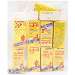 EXTRA LARGE BAG OF CHILDRENS ADVIL SYRUP