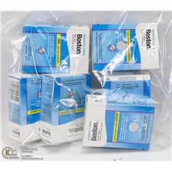 LOT OF 6 BOSTON ONE STEP LIQUID ENZYMATIC CLEANER