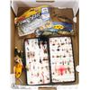 Image 1 : BOX OF ESTATE FISHING TACKLE & A BOX WITH FLIES