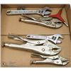 Image 1 : CRESCENT WRENCH AND LOCKING PLIERS FLAT