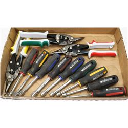 9 PIECE MASTERCRAFT NUT DRIVERS