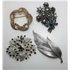 Image 1 : 15 - LOT OF 4 VINTAGE BROOCHES