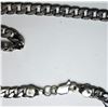 Image 2 : 6 - STAMPED 925 SILVER 24" CURB CHAIN
