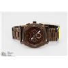 Image 1 : FOSSIL MACHINE CHRONOGRAPH BROWN DIAL MEN'S WATCH