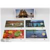 Image 1 : 2005 CANADIAN 5 COIN SET OF OFFICIAL FIRST DAY