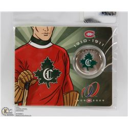 1909-2009 CANADIAN 50 CENT COLOURED COIN