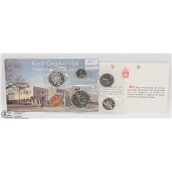 1975 CANADIAN 6 COIN UNCIRCULATED SET WITH COA