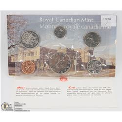 1976 CANADIAN 6 COIN UNCIRCULATED SET WITH COA
