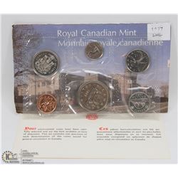 1977 CANADIAN 6 COIN UNCIRCULATED SET WITH COA