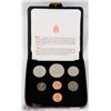 Image 1 : 1980 CANADIAN 7 COIN UNCIRCULATED COIN SET IN