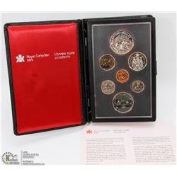 1980 CANADIAN DOUBLE DOLLAR PROOF SET WITH COA