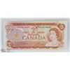 Image 1 : 1974 UNCIRCULATED CANADIAN $2 BANK NOTE