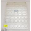 Image 1 : LOT OF 10 SNAP LOCK PLASTIC 6 COIN PROTECTORS