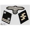 Image 1 : VINTAGE NAZI SS COLLAR PATCHES.