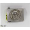 Image 1 : TOTENKOPF SS WWII BELT BUCKLE MARKED ON BACK RZM
